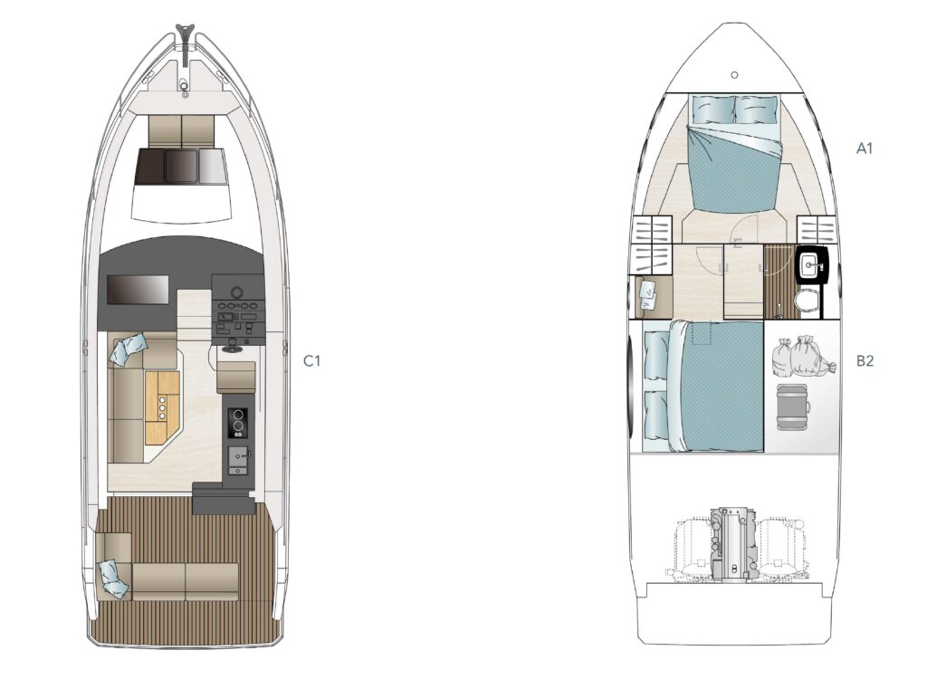 Layout Sealine C330